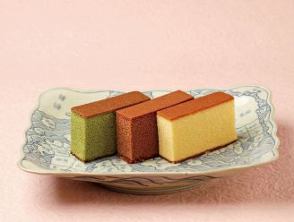 松翁軒　カステラ・チョコラーテ・抹茶カステラ 1号・3本入